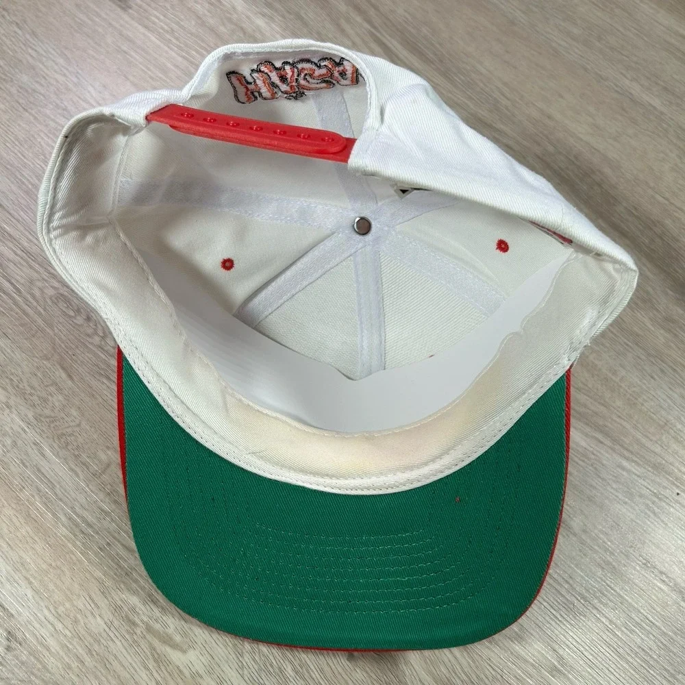 VTG 1994 Hagar The Terrible Snapback Hat Comic Cartoon Headstart Beige Cap